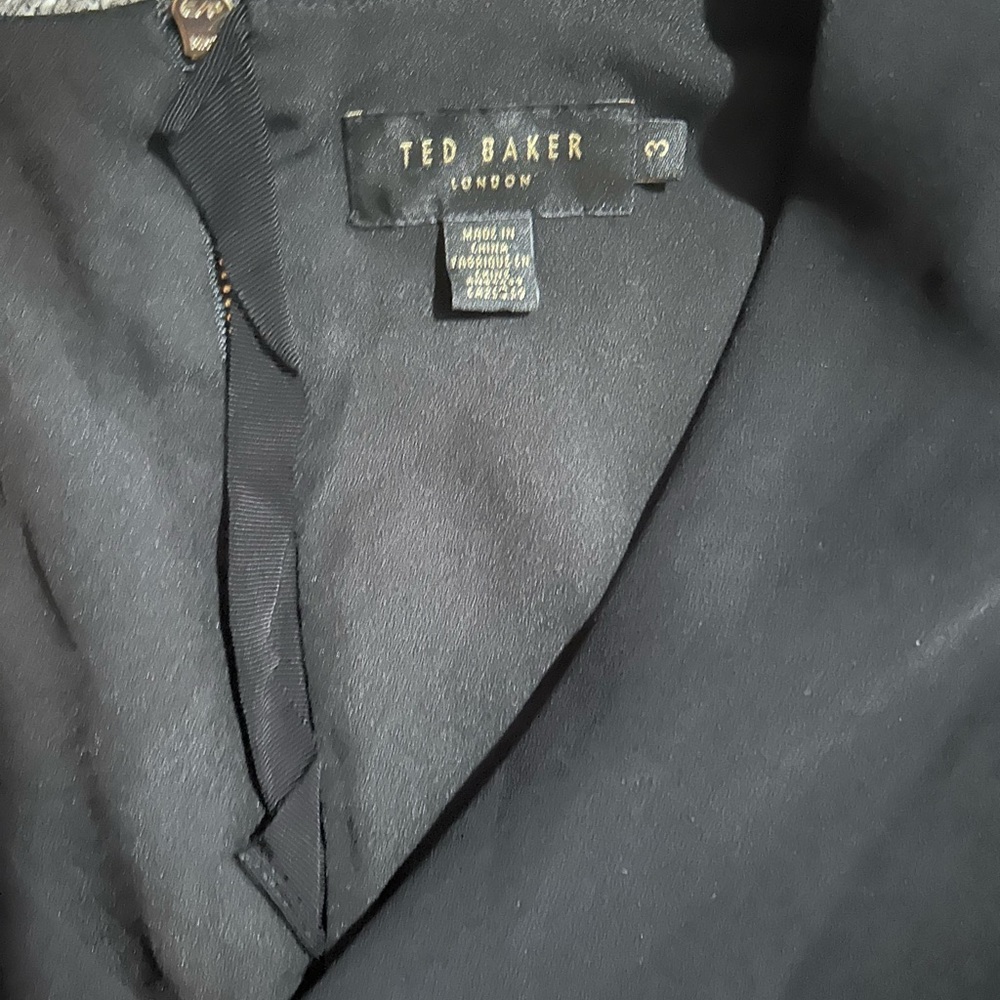 Ted Baker London  size 3 black shirt. Small